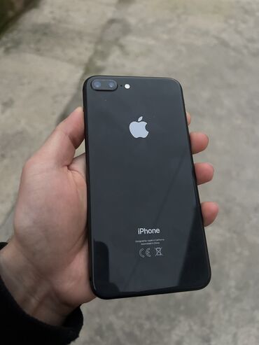 айфон 8 плюс: IPhone 8 Plus, 64 ГБ, Space Gray, Отпечаток пальца