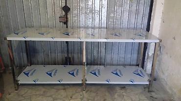 Другое оборудование для фастфудов: Стол нержавейка договорная можем сделать любой под вашим требованиям — 3