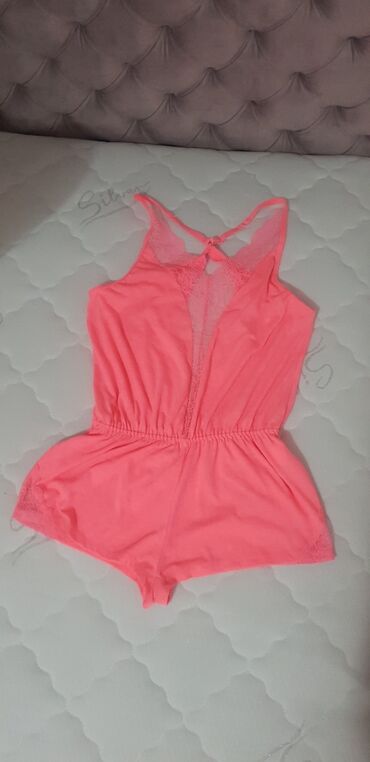 pantalone za trudnice h m: M (EU 38), Single-colored, color - Pink