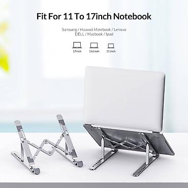 laptop stand: ✨Orico PFB-A21 Silver 11"-17" noutbuk üçün yığcam tutacaq Orico — 5