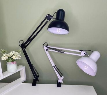 настольный светильник: Настольная лампа Струбица E27 Настольный светильник на струбцине