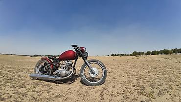 мотоцикл классический: Кастомный ретро мотоцикл в стиле bobber Иж планета 3. документы — 3