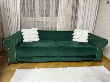 Sifarişlə masa və oturacaq dəstləri: Künc divan, İşlənmiş, Açılan