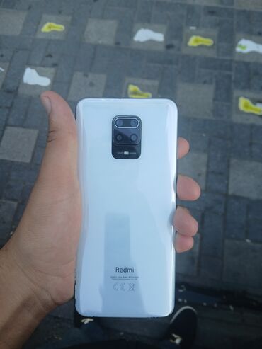 tcl telefon: Redmi Note 9, 128 GB, rəng - Mavi, Zəmanət, Barmaq izi, İki sim kartlı