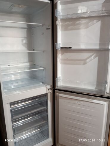 мини холодильник: Холодильник Hisense, Б/у, Двухкамерный, De frost (капельный)