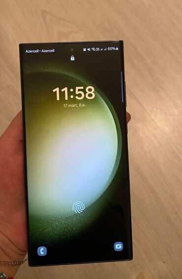samsung a52 ekranı: Samsung Galaxy S23 Ultra, 512 GB, rəng - Yaşıl, Barmaq izi