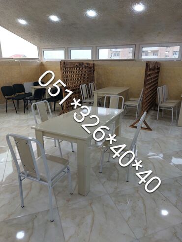 Sifarişlə masa və oturacaq dəstləri: Dördbucaq masa, Mətbəx üçün, Qonaq otağı üçün, Dəhliz üçün, 4 nəfər, Açılan, Azərbaycan, Zəmanətli -da lalafo.az — 30 Sifarişlə masa və oturacaq dəstləri: Dördbucaq masa, Mətbəx üçün, Qonaq otağı üçün, Dəhliz üçün, 4 nəfər, Açılan, Azərbaycan, Zəmanətli — 30