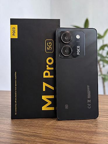 Poco M7 Pro 5G, Б/у, 512 ГБ, цвет - Черный