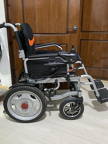 Инвалидные коляски: 28 000 KGS Электроколяска с джойстиком управления - Компактная — 1