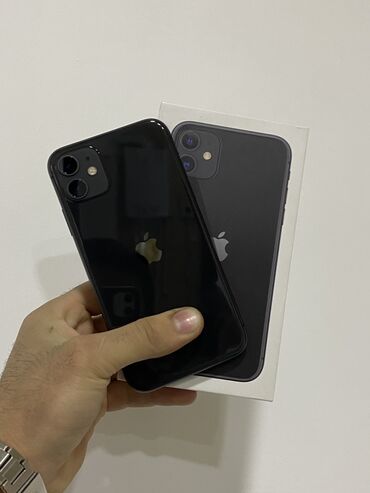 iphone 11 gəncə: IPhone 11, 64 GB, Qara, Face ID