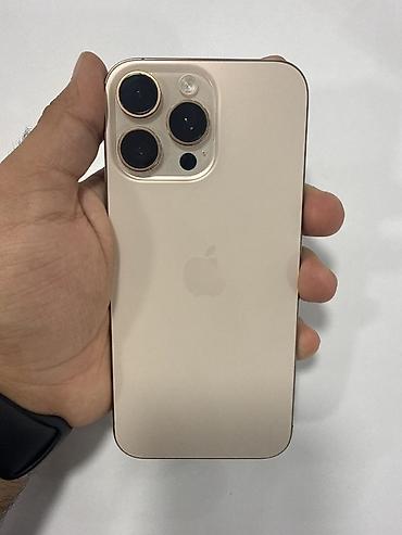 iphone q: IPhone 16 Pro Max, 256 GB, Qızılı, Face ID — 1
