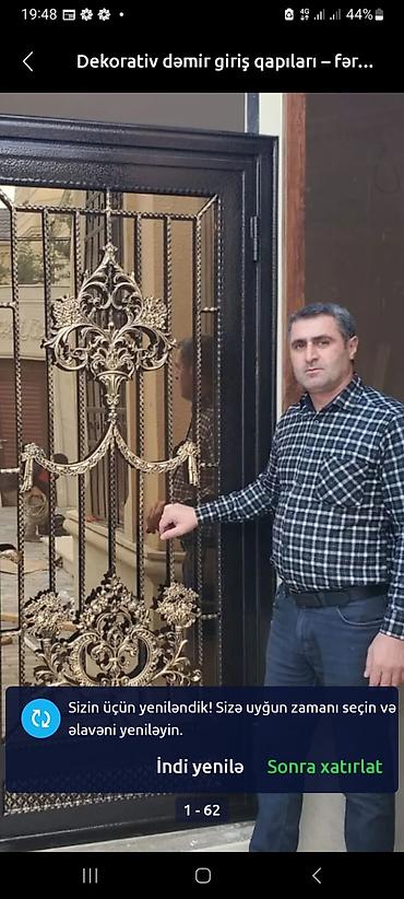 Giriş qapıları: Dekorativ dəmir giriş qapıları – fərdi layihə və istehsal - Material — 2