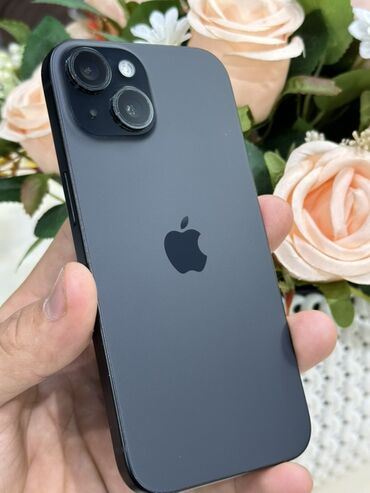 Apple iPhone: IPhone 15, Б/у, 128 ГБ, Черный, Кабель, Коробка, 87 % — 6
