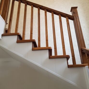 Обшивка лестниц: Изготовление лестниц на заказ город Ош — 9