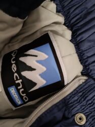 Ski pantalone: Quechua (Decathlon) zimske/ski pantalone – tamnoplave - Model — 3