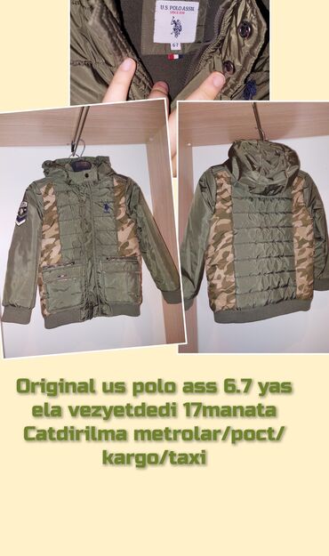 usaq kurtkalar: Kurtka 6.7yas us polo ass ela vezyetdedi catdirilma metrolar poct ya