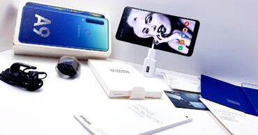 samsung a9: Samsung Galaxy A9, Б/у, 128 ГБ, цвет - Черный, 2 SIM