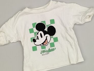 koszulka z nadrukiem 3d: Blouse, Disney, 9-12 months, condition - Very good