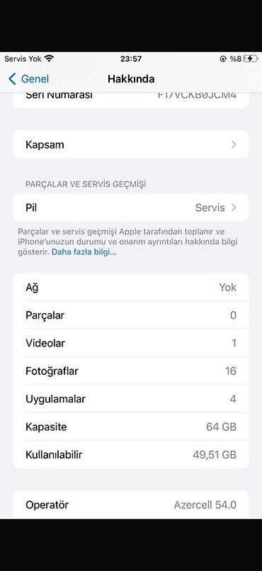 Apple iPhone: IPhone 8 Plus, 64 GB, Qızılı, Barmaq izi — 15