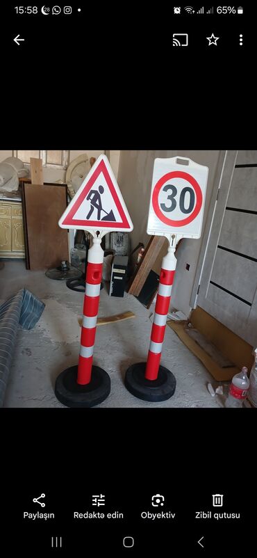 Yol təhlükəsizliyi nişanları müxtəlif yol şəraitləri üçün nəzərdə