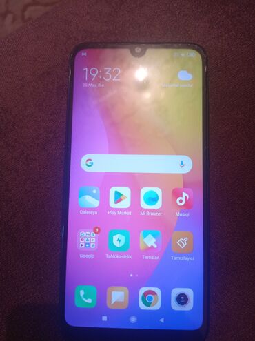 ikinci əl telfonlar: Xiaomi Redmi 7, 32 ГБ, цвет - Черный, 
 Отпечаток пальца