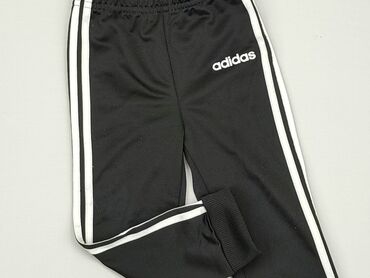 adidas originals skarpety czarne z logiem u góry: Spodnie dresowe, Adidas, 1.5-2 lat, 92, stan - Dobry