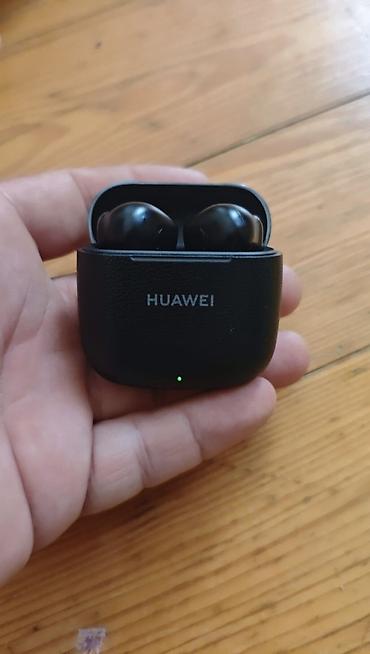 tws i12: Huawei TWS qulaqlıq 90 m almisam - Rəng: qara - Tip: tam simsiz — 1