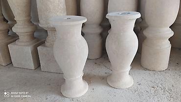 Обшивка лестниц: Балясины,перилы,тумбы из Сары таш — 3