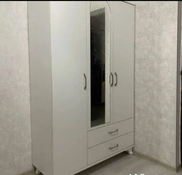 dolab 100: Гардеробный шкаф, Новый, 3 двери, Распашной, Прямой шкаф, Азербайджан
