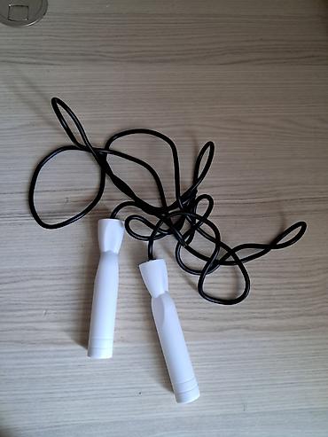 Təlim üçün sürətli ip (jump rope) - Qara vinil/silikon tipli möhkəm lalafo.az -da Təlim üçün sürətli ip (jump rope) - Qara vinil/silikon tipli möhkəm