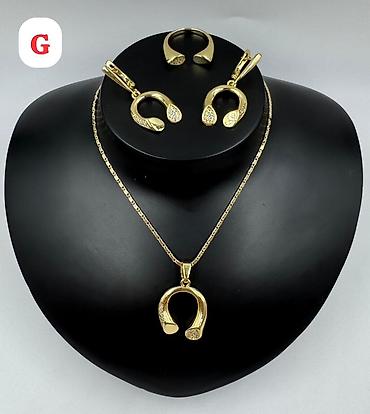 Zərgərlik dəstləri: Sarı qızıl — 4