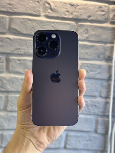 iphone x 2 ci el fiyatları: IPhone 14 Pro, 128 GB, Deep Purple