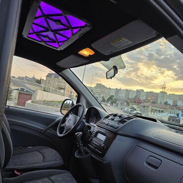 Mercedes-Benz: Mercedes‑Benz Vito 111 CDI, ağ rəngli miniven. rayonlar ve bakı — 10