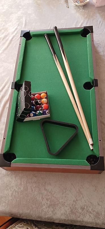 mini disk: Masaüstü 4‑ü 1‑də oyun dəsti – “4 in 1 Ball Table” Komplekt bir gövdə — 1