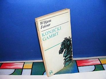 pinpointer prodaja: KONJIČKI GAMBIT Vilijem Fokner 1967 MEK POVEZ na predlistu ispisan — 1