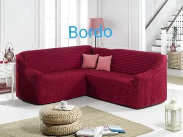 Prekrivači za nameštaj: Za ugaonu garnituru, bоја - Siva — 20