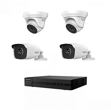 Kamere za video nadzor: Hikvision set 4 kamere 4MegaPixel. Kompletan video nadzor sa 4 FULL HD — 7