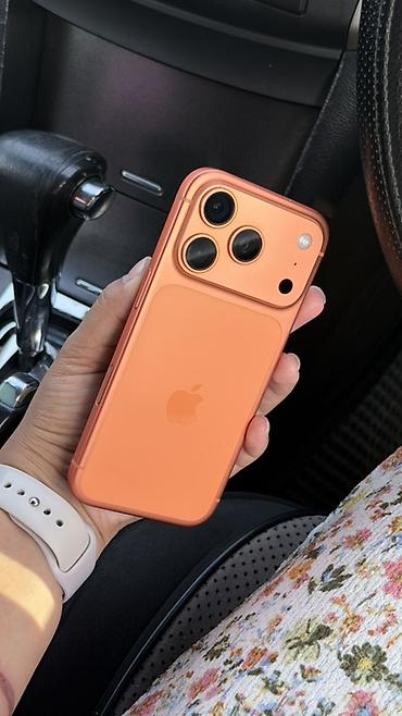 Apple iPhone: IPhone 14 Pro, Б/у, 256 ГБ, Оранжевый, Чехол, Кабель, Коробка, 95 % — 3