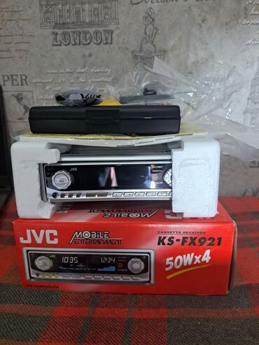 jvc maqintafon: Orjinal JVC qutuda istifadə edilməyib,depoda qalıb vaxtikən satıldığı