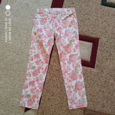 резинки для девочек: Новые брюки для девочек, оригинал, 6-7-8 лет