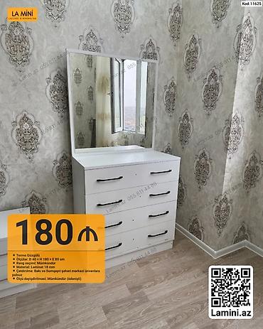 LA MİNİ – Termo Güzgülü Komod - Model kodu: 11625 - Ölçülər: Güzgü lalafo.az -da LA MİNİ – Termo Güzgülü Komod - Model kodu: 11625 - Ölçülər: Güzgü