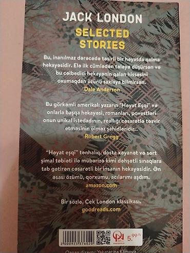 sevda bəxtiyar əlifba pdf: Cek London - Seçmə hekayələr Azərbaycan dilində yeni .(xaricdə — 2