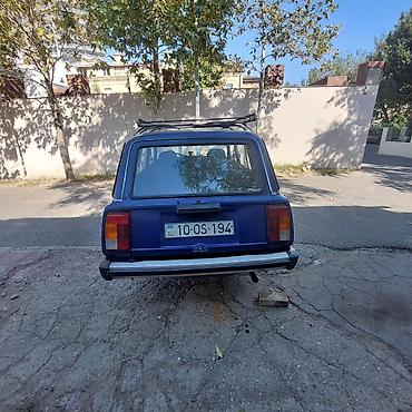 VAZ (LADA): VAZ 2104 universal, mavi rəng. - Kuzov: 5 qapılı universal kuzov, mavi — 9