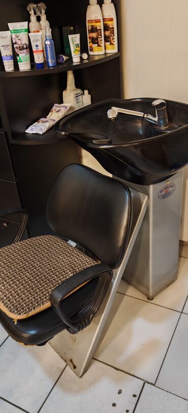 сиденье на ванну: Salon üçün saç yuma bölməsi salon ucun sac yumaga moyka - Komplekt