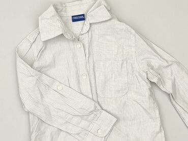 Shirts: Shirt 4-5 years, condition - Very good, pattern - Striped, color - White