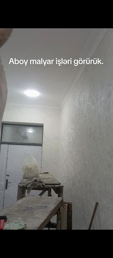 reklam isi: Abouy ustasıyam malyar Aboy işləri görürəm 2 neferik işi cəld gözəl — 8