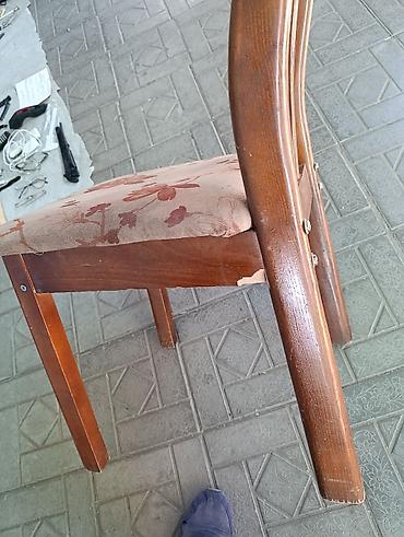 стул венский: Цена за ОДИН СТУЛ . Деревянный обеденный стул с мягким сиденьем. - — 4