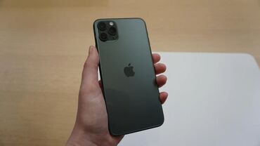 11 pro qiymeti: IPhone 11 Pro, 64 ГБ, Matte Midnight Green, Кредит, Беспроводная зарядка, Face ID