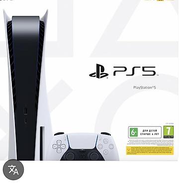 playstation 4 oyunlar: PlayStation 5 (PS5) oyun konsolu - Model: PS5 (Diskli versiya – ön — 1