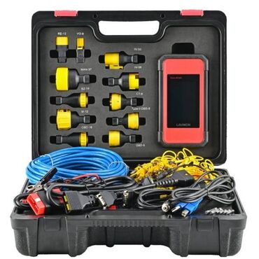 Другое автосервисное оборудование: LAUNCH X-431 PAD 9 LINK + X-PROG 3 + EV Diagnosis KIT LNC-166 + — 11